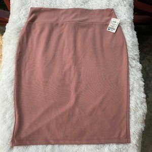 Pink Champagne Above the Knee Skirt XL